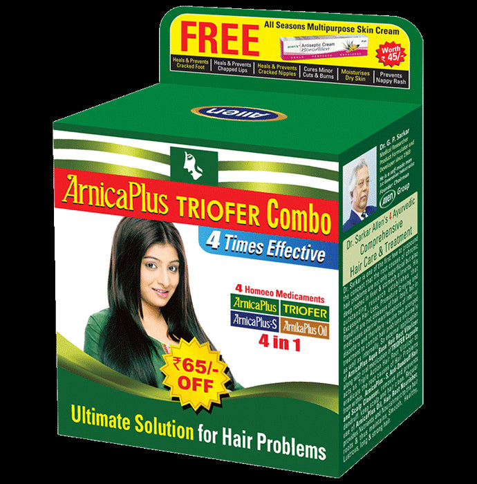 Allen Laboratories ArnicaPlus Triofer 4 in 1 Combo
box of 1 Kit