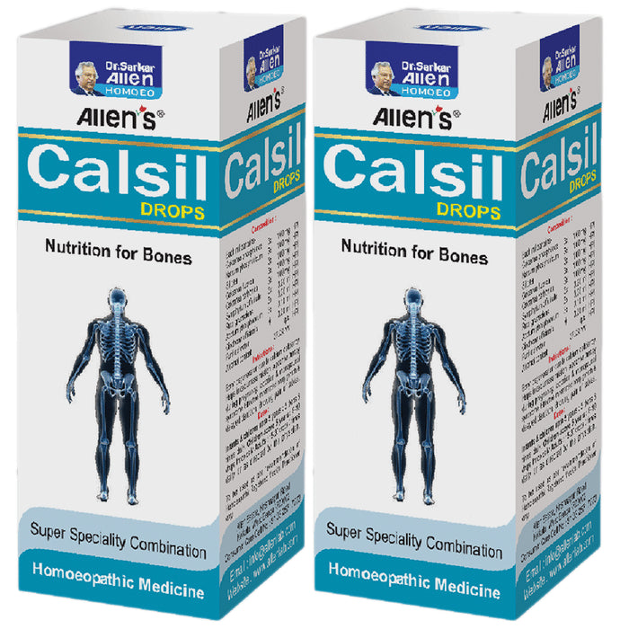 Allen's Calsil Drops (30ml Each)
combo pack of 2 bottles