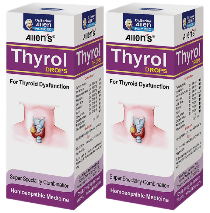 Allen's Thyrol Drop (30ml Each)
combo pack of 2 bottles