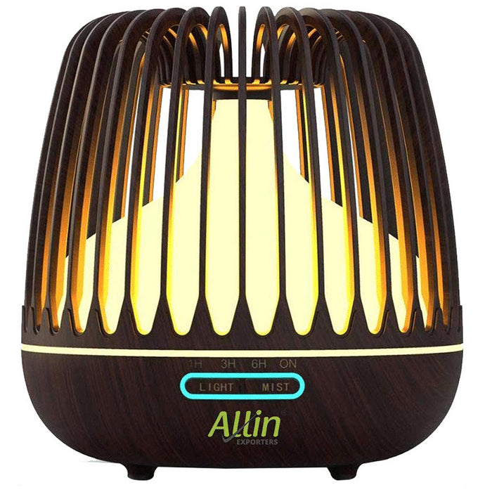 Allin Exporters DT 506H Aromatherapy Diffuser & Ultrasonic Humidifer (500ml Tank) Dark Wood
box of 1 Unit