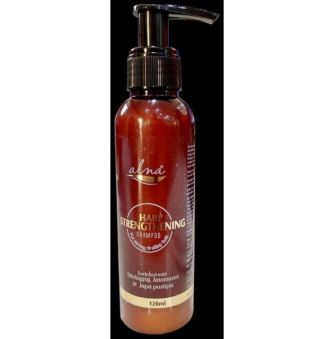 Alna Hair Strengthening Shampoo
pump bottle of 120 ml Shampoo