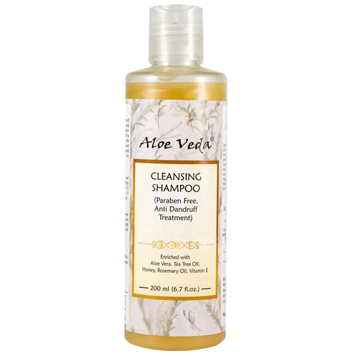 Aloe Veda Cleansing Shampoo
bottle of 200 ml Shampoo