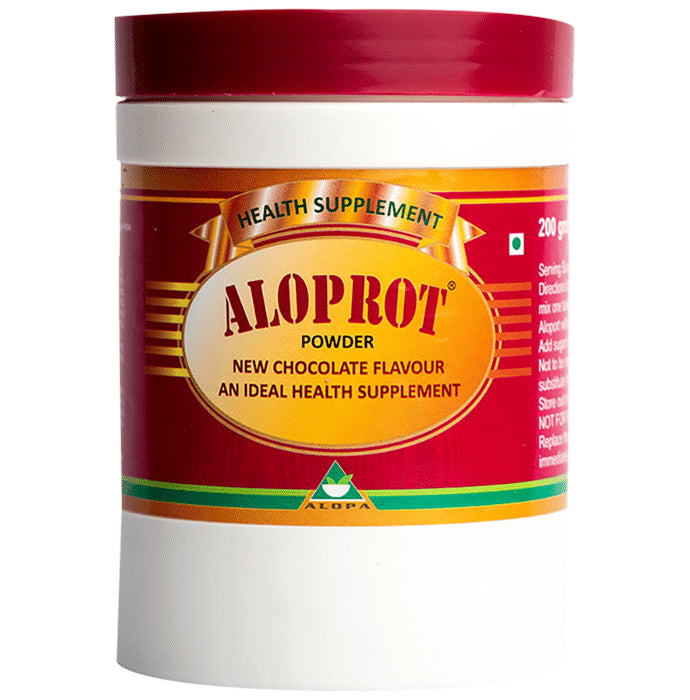Aloprot Powder for Instant Energy, Bone Formulation, Mass Gain & Muscle Repair
jar of 200 gm Powder