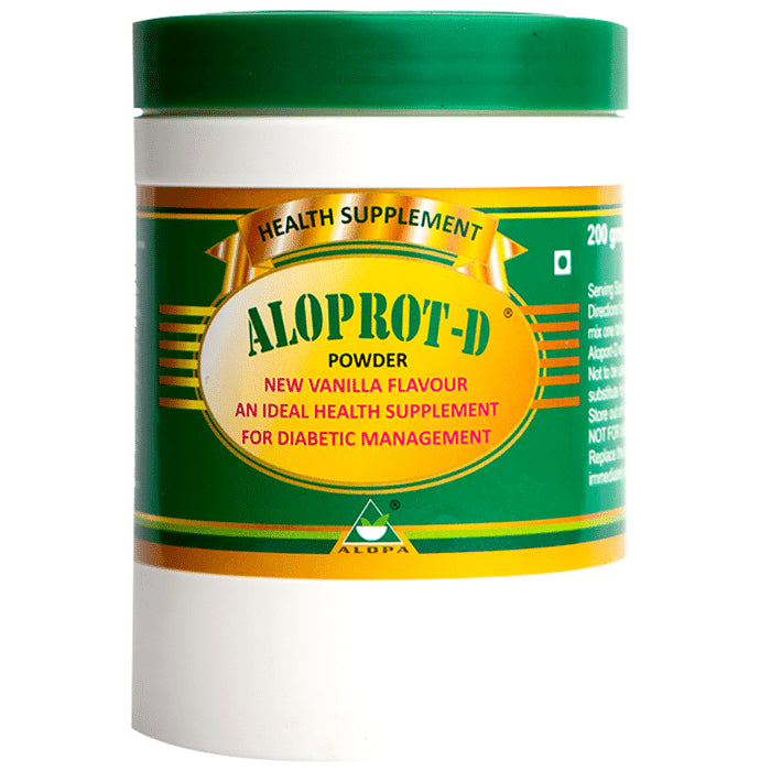 Aloprot-D Powder for Diabetes Management & Instant Energy
jar of 200 gm Powder