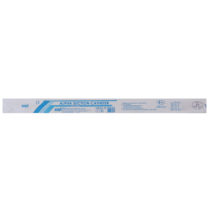 Alpha Alpha Suction Catheter FG 10
packet of 1 Catheter