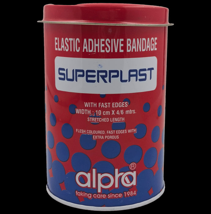 Alpha Superplast Elastic Adhesive Bandage
jar of 1 Bandage