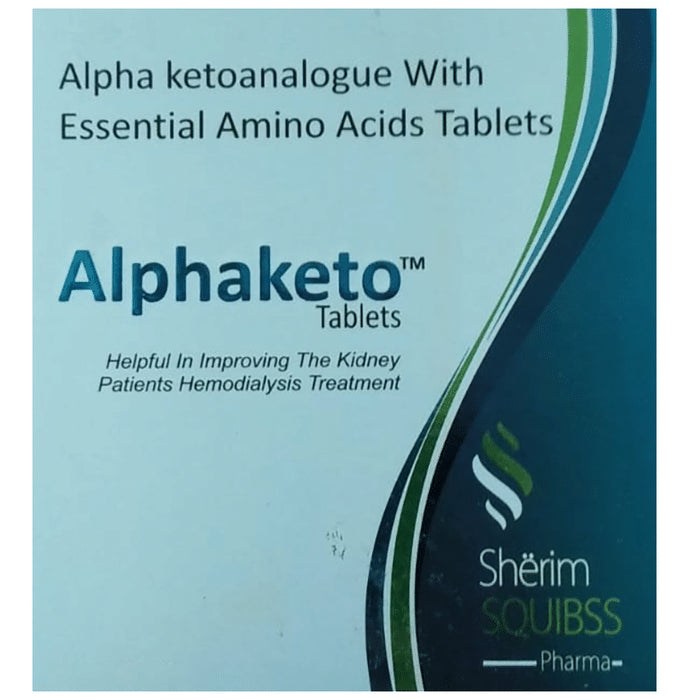 Alphaketo Tablet
strip of 10 tablets