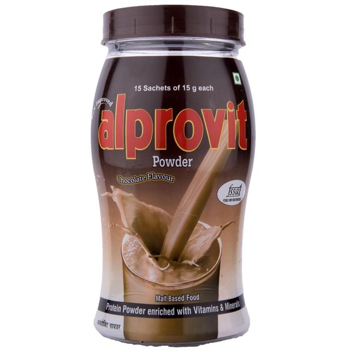 Alprovit Powder Sachet (1gm Each) Chocolate
packet of 15 Sachets