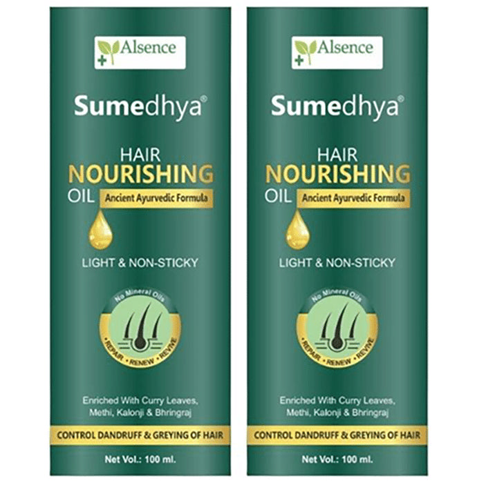 Alsence Sumedhya Hair Nourishing Oil (100ml Each)
combo pack of 2 bottles