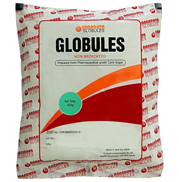 Aaradhya Sugar Globules Size 20
packet of 450 gm Globules
