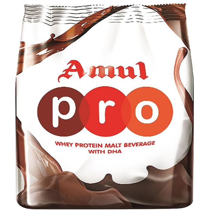 Amul Pro Whey Protein Malt Beverage with DHA
packet of 500 gm Powder