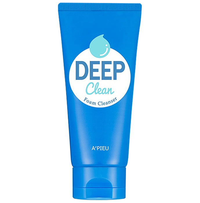 A'PIEU Deep Clean Foam Cleanser (130ml Each)
box of 1 Tube