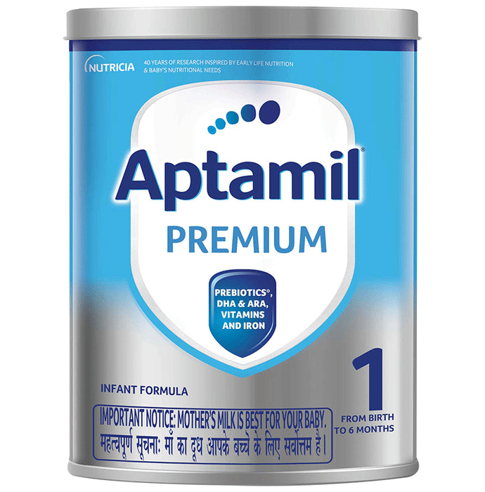 Aptamil Premium Stage 1 from Birth to 6 Month Infant Formula
Tin of 400 gm Powder