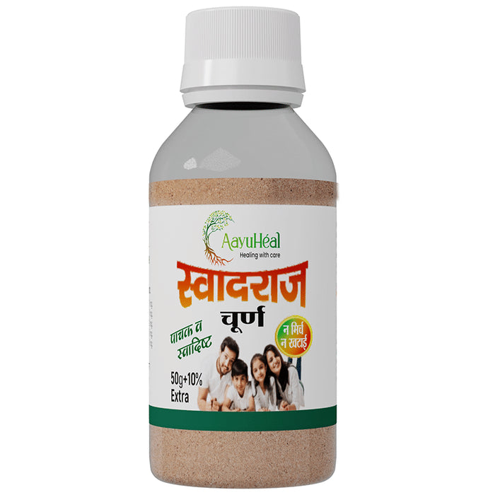 Aayuheal Swadraj Churn
bottle of 60 gm Churna