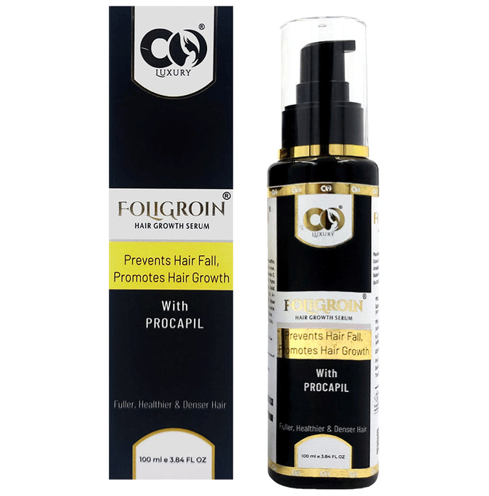 Co Foligroin Hair Growth Serum
bottle of 100 ml Serum