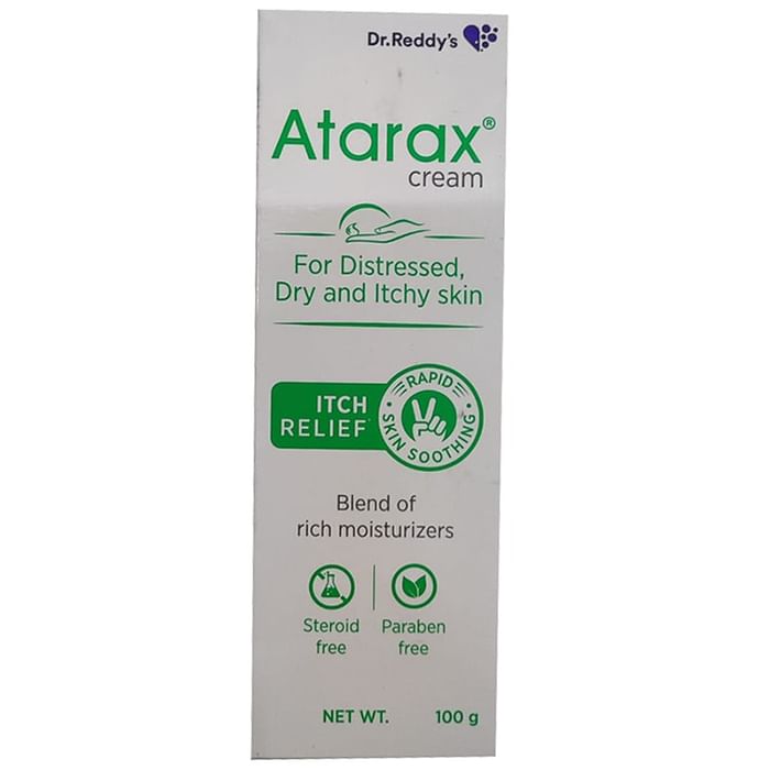 Atarax Cream For Distressed Dry And Itchy Skin
tube of 100 gm Cream