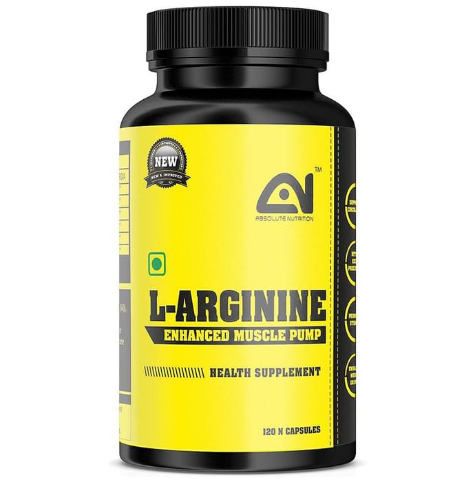 Absolute Nutrition L-Arginine Capsule
bottle of 120 capsules