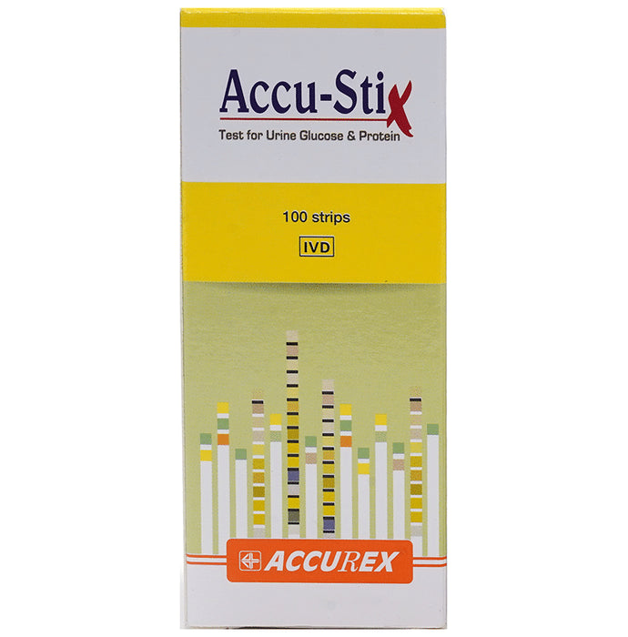 Accurex Accu-Stix Test Strip
box of 100 Test Strips