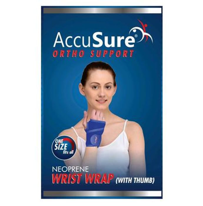 AccuSure W-2 Neoprene Wrist Wrap With Thumb
packet of 1 Unit
