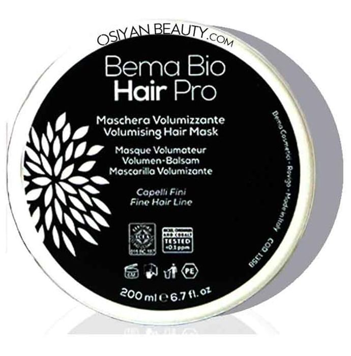 Bema Bio Hair Pro Mask Volumising
box of 200 ml Mask