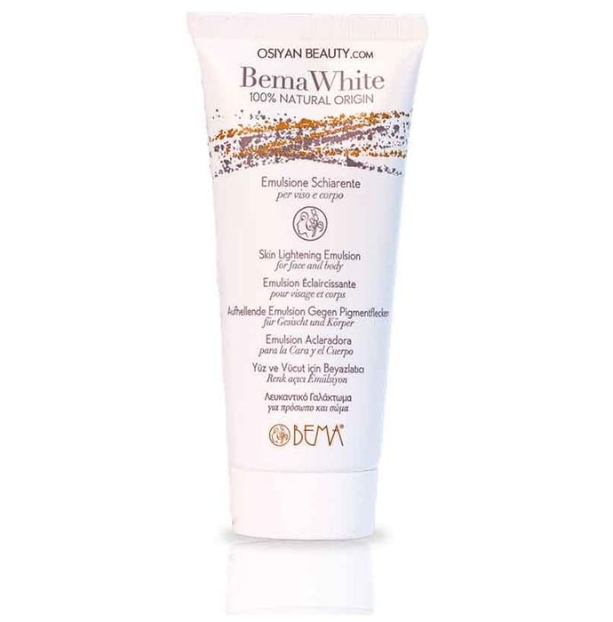 Bema White Skin Lightening Emulsion
tube of 100 ml Cream