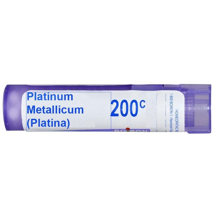 Boiron Platinum Metallicum (Platina) Multi Dose Approx 80 Pellets 200 CH
bottle of 4 gm Pellets