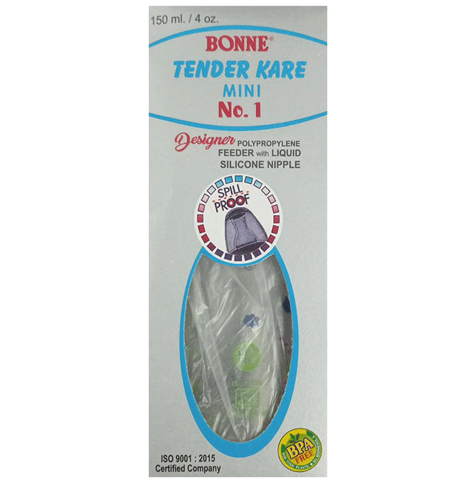 Bonne Tender Kare Mini No.1 Feeding Bottle
box of 150 ml Feeding Bottle