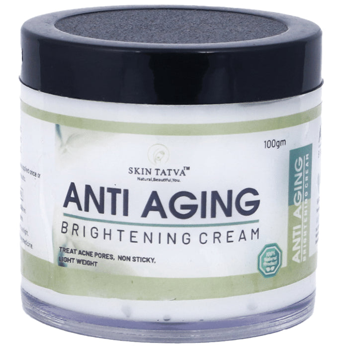 Skin Tatva Anti Aging Brightening Cream
jar of 100 gm Cream