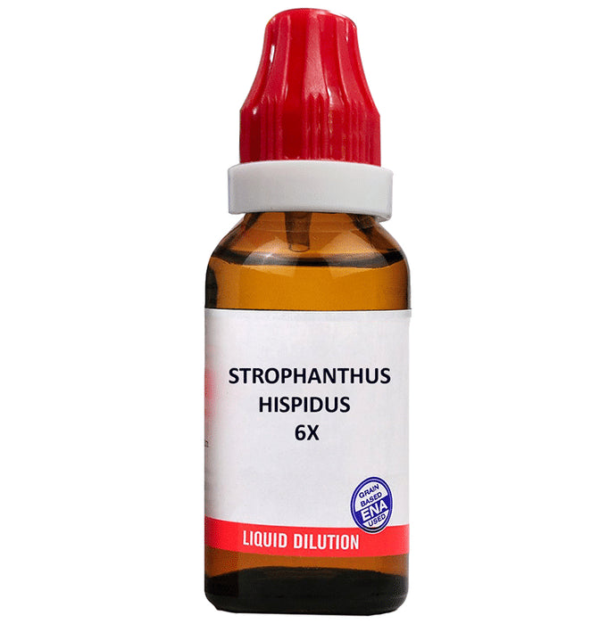 Bjain Strophanthus Hispidus Dilution 6X
bottle of 100 ml Dilution