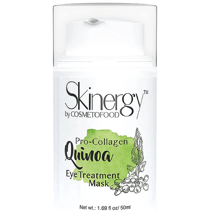 Cosmetofood Pro-Collagen Quinoa Eye Treatment Mask
pump bottle of 50 ml Cream