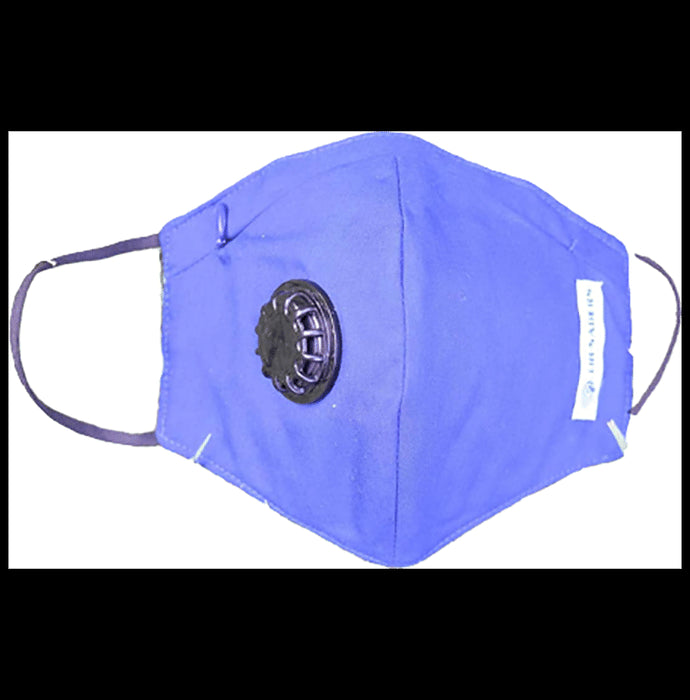 Crusaders Washable Marathon Mask N99 + Carbon 4 Layer Filter Blue
packet of 1 Mask