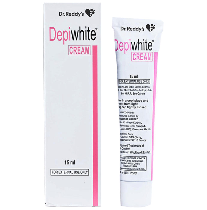 Depiwhite Skin Brightening Cream | Face & Derma Care | For Even Skin Tone
tube of 15 ml Cream