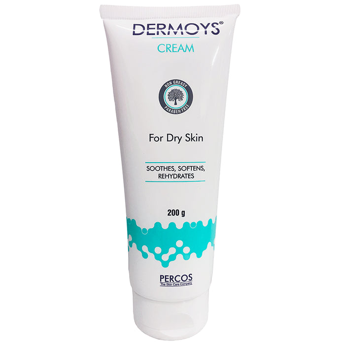 Dermoys Cream with White Soft & Light Liquid Paraffin | For Dry Skin | Paraben Free
tube of 200 gm Cream