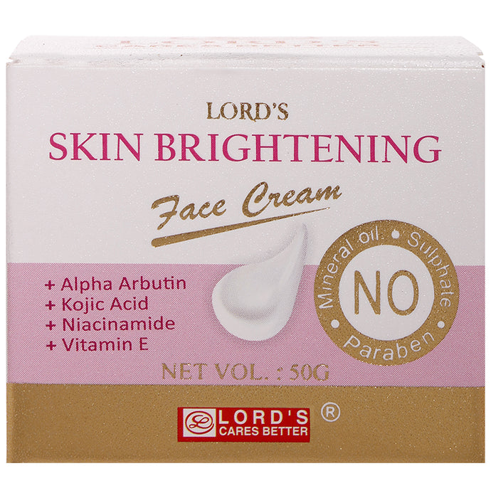 Lord's Skin Brightening Face Cream
jar of 50 gm Cream