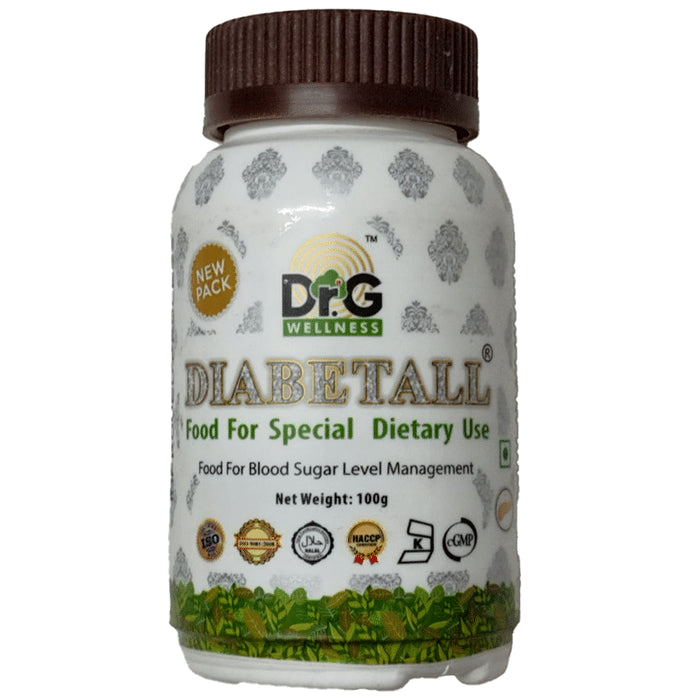 Dr.G Wellness Diabetall Granules
jar of 100 gm Granules