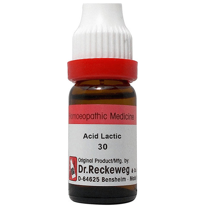 Dr. Reckeweg Acid Lactic Dilution 30 CH
bottle of 11 ml Dilution