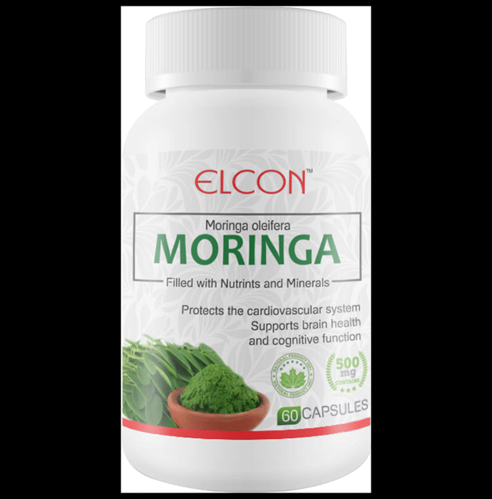 Elcon Moringa Capsule
bottle of 60 capsules