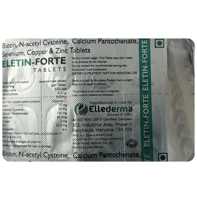 Eletin-Forte Tablet
strip of 10 tablets