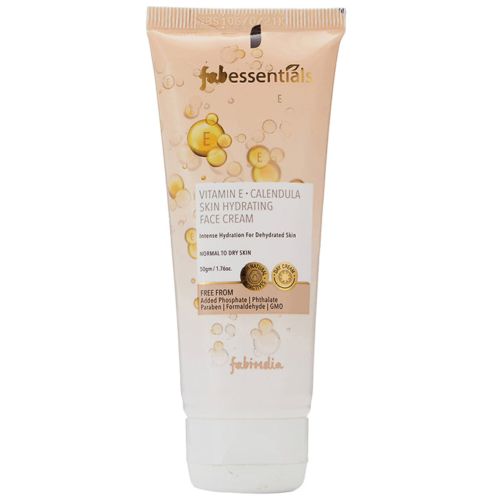 Fabessentials Vitamin E & Calendula Skin Hydrating Face Cream
tube of 50 gm Cream