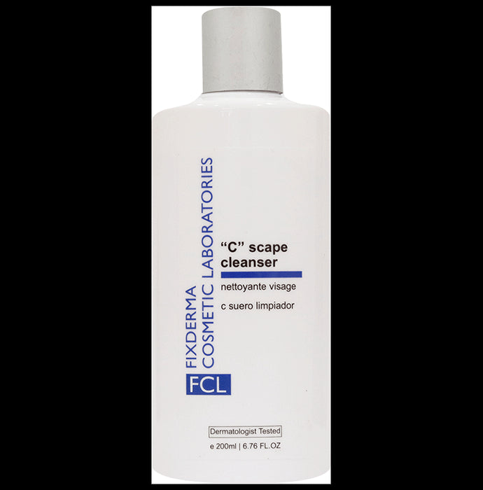 Fixderma Cosmetic Laboratories C Scape Cleanser
bottle of 200 ml Cleanser