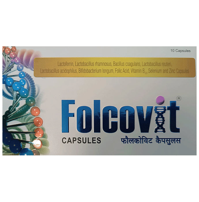 Folcovit Capsule
strip of 10 capsules
