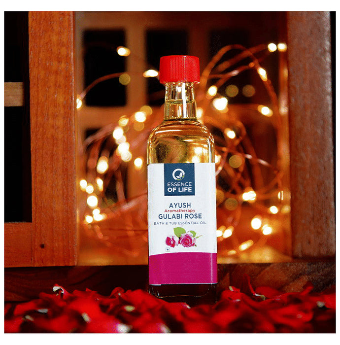 Future Organics Ayush Aromatherapy Bath & Tub Essential Oil Gulabi Rose
bottle of 20 ml Oil