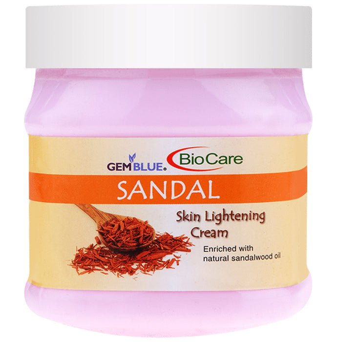 Gemblue Biocare Sandal Skin Lightening Cream
jar of 500 gm Cream