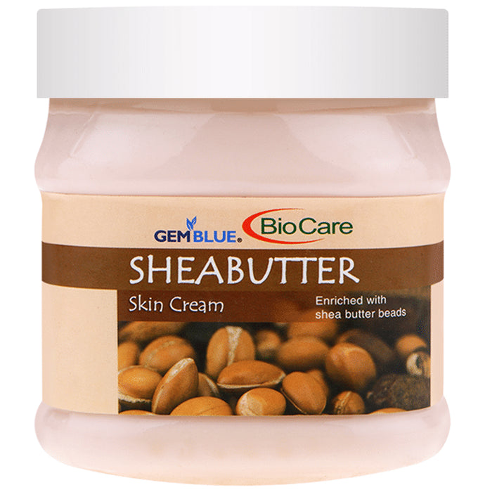 Gemblue Biocare Shea Butter Skin Cream
jar of 500 gm Cream
