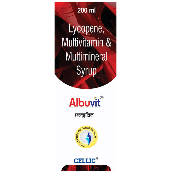 Albuvit Syrup
bottle of 200 ml Syrup