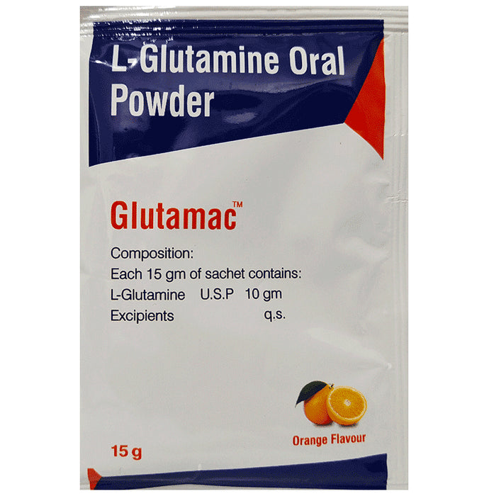 Glutamac Sachet
packet of 15 gm Sachet