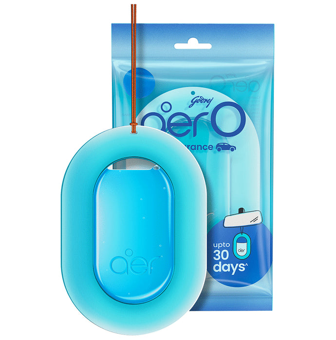 Godrej aer O Hanging Car Air Freshener Cool Aqua
packet of 7.5 gm Pack