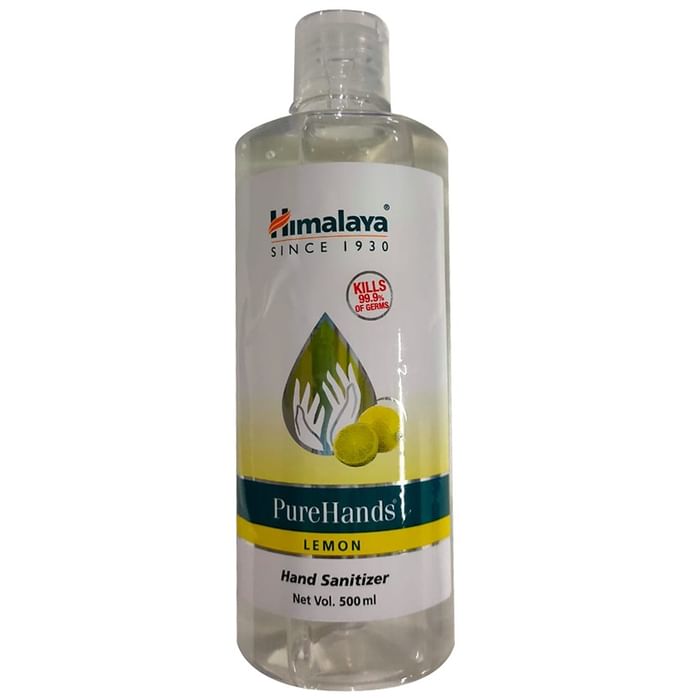 Himalaya Wellness Lemon Pure Hands Sanitizer
bottle of 500 ml Sanitizer