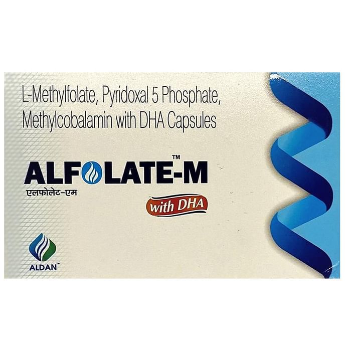 Alfolate-M Capsule
strip of 10 capsules