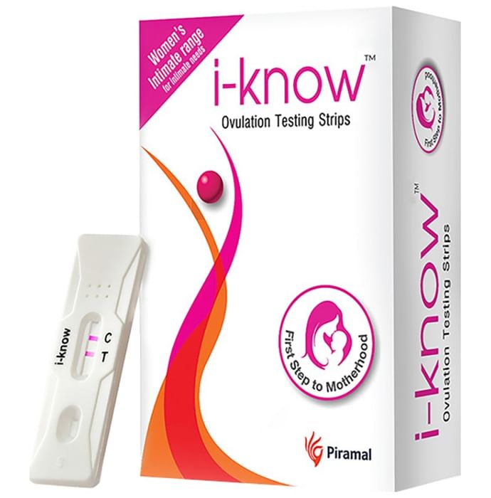 i-Know Ovulation Kit | Testing Strip Kit | First Step to Motherhood |
packet of 5 Test Kits